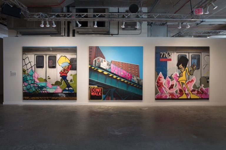 Beyond the Streets. Exhibition view at 25 Kent Ave, New York 2019 CES