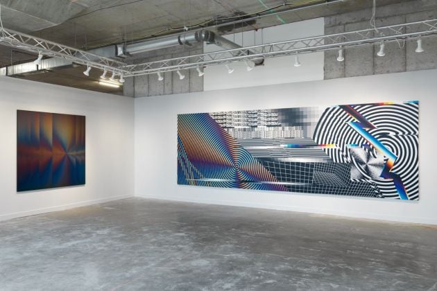 Beyond the Streets. Exhibition view at 25 Kent Ave, New York 2019 Felipe Pantone
