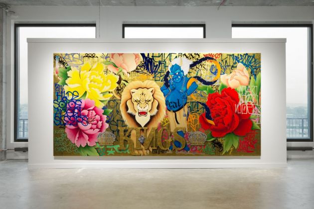 Beyond the Streets. Exhibition view at 25 Kent Ave, New York 2019 Gajin Fujita