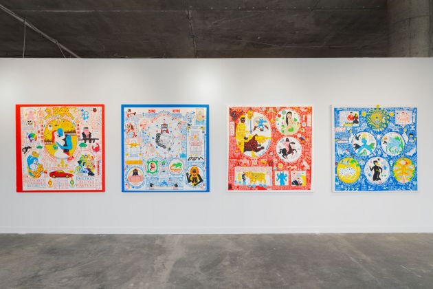 Beyond the Streets. Exhibition view at 25 Kent Ave, New York 2019 KC Ortiz
