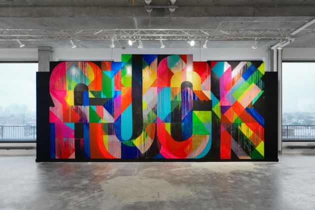 Beyond the Streets. Exhibition view at 25 Kent Ave, New York 2019 Maya Hayuk