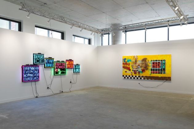 Beyond the Streets. Exhibition view at 25 Kent Ave, New York 2019 Patrick Martinez
