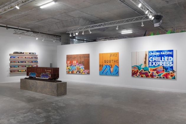 Beyond the Streets. Exhibition view at 25 Kent Ave, New York 2019 Tim Conlon