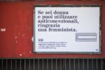 Campagna sul femminismo del colettivo Cheap, Bologna 2019. Foto di Michele Lapini