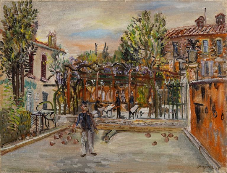 Guido Pajetta, Campo di bocce, 1938