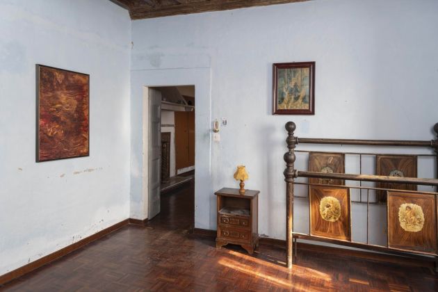 Cleo Fariselli. Installation view at Palazzo Iannucci, Pereto 2019
