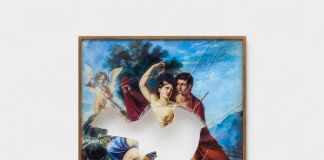 Elisa Sighicelli, Untitled (9355), 2018, fotografia stampata su vetro, 44 x 42 x 2 cm. Photo credit Sebastiano Pellion di Persano