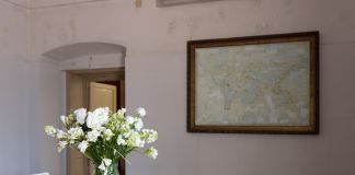 Flavio Favelli, Abissi, 2011. Installation view at Fondazione Morra, Napoli 2019