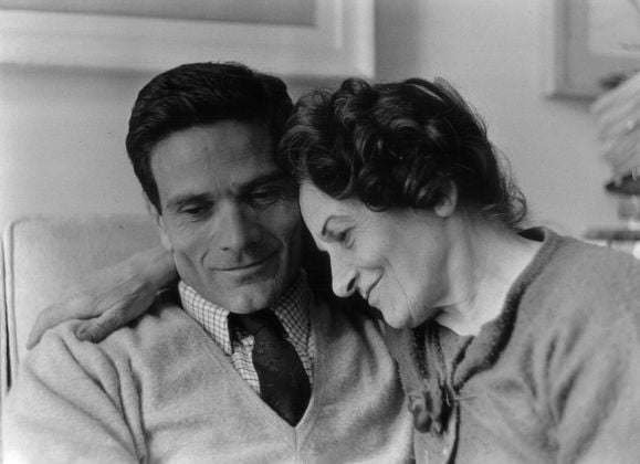 Foto di Vittorio La Verde, Pasolini e la madre Susanna
