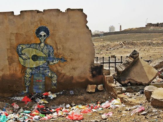 Fuck War, Sana'a, Yemen, 2018. Credit Murad Subay. Photo dell'artista