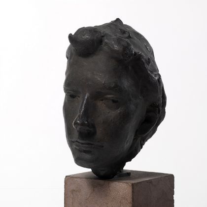 Giacomo Manzù, Testa di donna (Anna), 1936, bronzo. Museo del Novecento, Milano