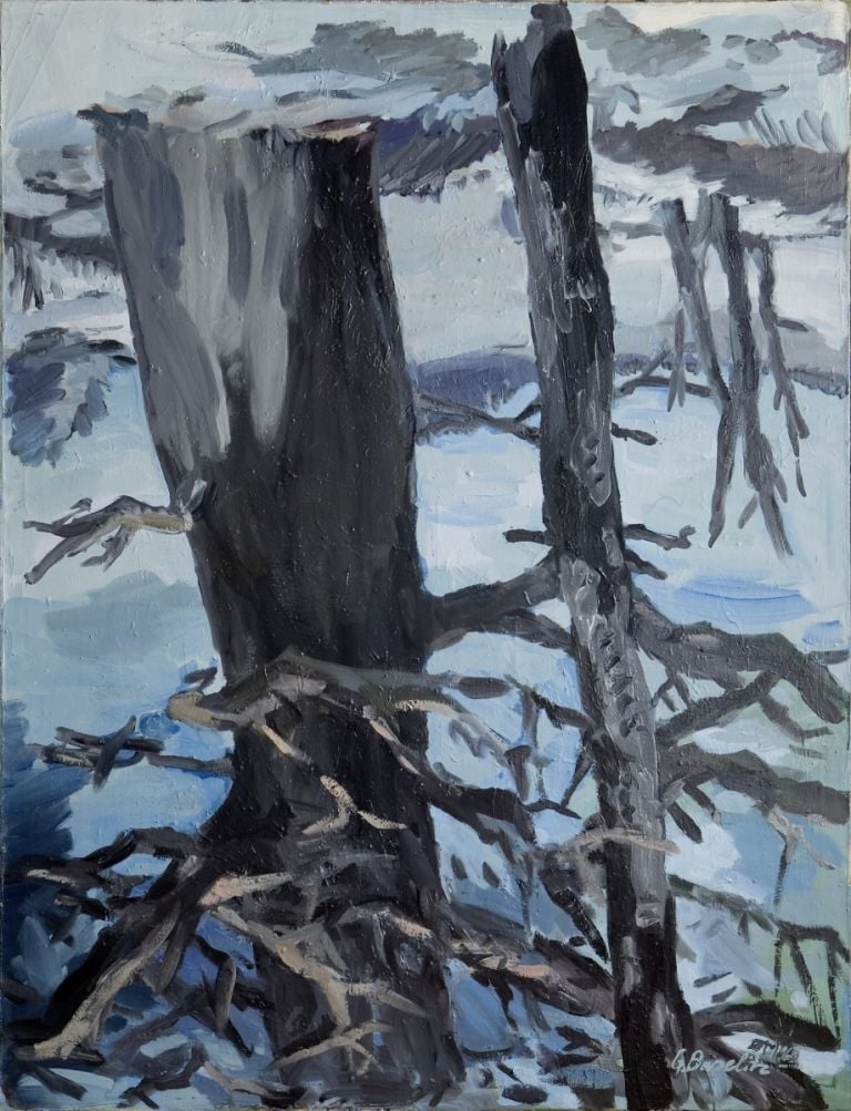 Georg Baselitz. Der Wald auf dem Kopf, 1969 Museum Ludwig, Köln, Schenkung Sammlung Ludwig, 1976 © Georg Baselitz 2019