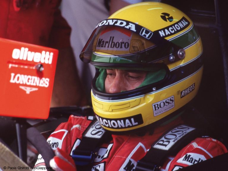 Ayrton Senna. ph Paola Ghirotti