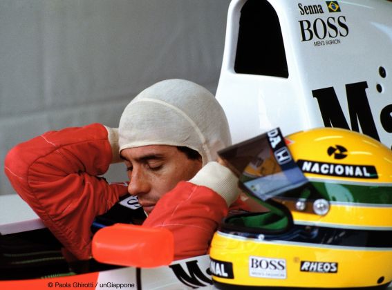 Ayrton Senna. ph Paola Ghirotti