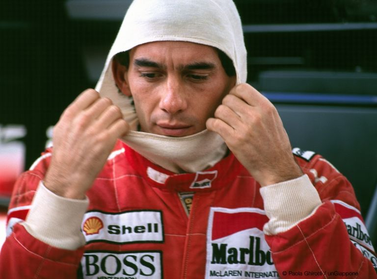 Ayrton Senna. ph Paola Ghirotti