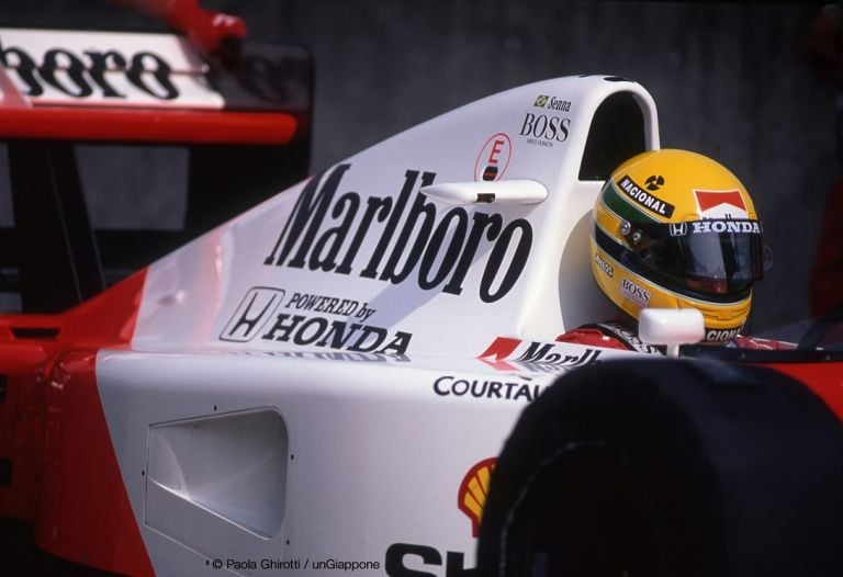 Ayrton Senna. ph Paola Ghirotti