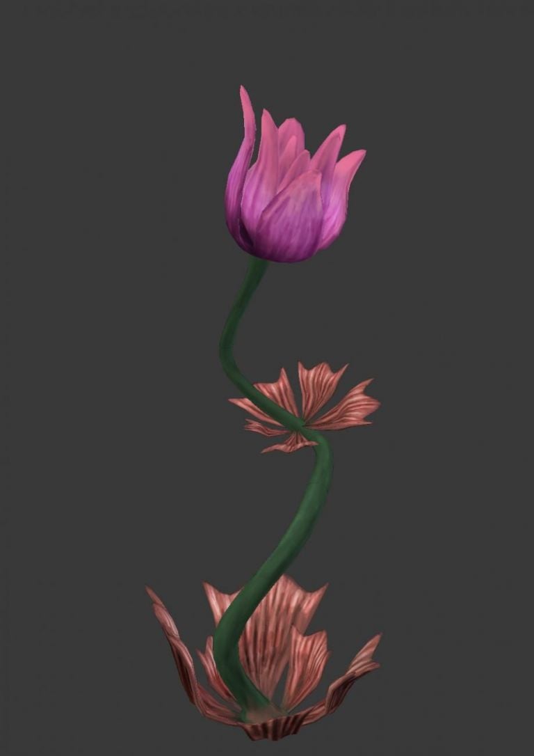 Ginny Ruffner con Grant Kirkpatrick, Liriodendrum plausus (Flapping tulip), 2017. Courtesy Ruffner Studio