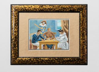 Gino Severini, Giocatori di carte, 1920. Collezione privata. Photo Leonardo Morfini, OKNO studio