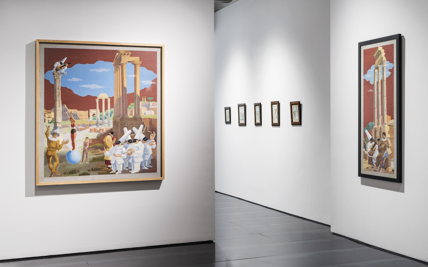 Gino Severini. Solo. Installation view at Museo Novecento, Firenze 2019. Photo Leonardo Morfini. Courtesy Mus.e