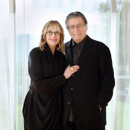 Giorgio Spanu e Nancy Olnick, photo Marco Anelli