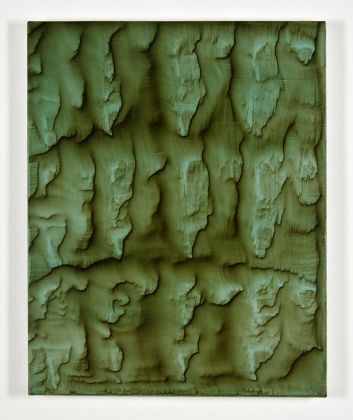 Giuseppe Adamo, Green Light, 2016, acrilico su tela, 50x40 cm
