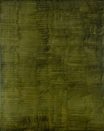 Giuseppe Adamo, Sulcus 02, 2016, acrilico su tela, 100x80 cm