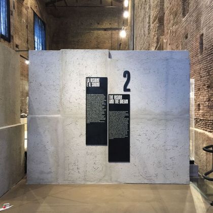 Grafica di mostra e catalogo di Je suis l’autre, Terme di Diocleziano, Roma 2019
