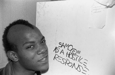Jean-Michel Basquiat. Photo Dumas