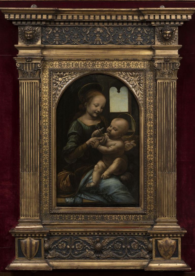 Leonardo da Vinci, Madonna Benois, San Pietroburgo, Museo dell'Ermitage