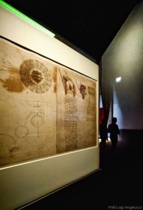Leonardo e Vitruvio. Oltre il cerchio e il quadrato. Installation view at Palazzo Malatesttiano, Fano 2019. Photo Luigi Angelucci