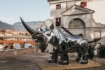 Li Jen Shih, King Kong Rhino, 2011, acciaio inox