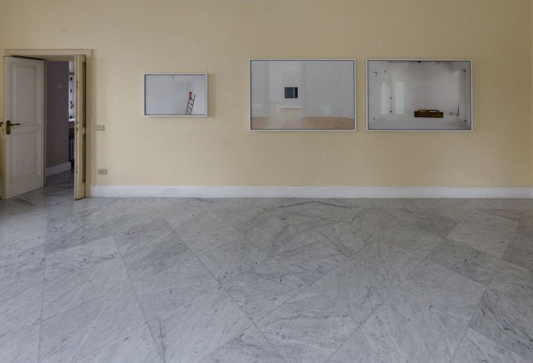 Luca Gilli. Plenum. Installation view at Villa Lysis, Capri 2019. Photo credits Raffaelle Mastroianni