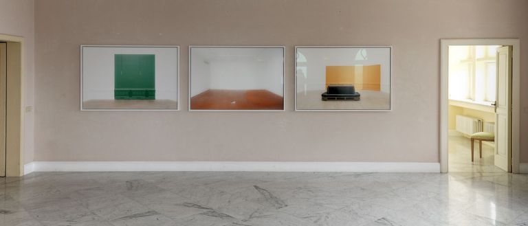 Luca Gilli. Plenum. Installation view at Villa Lysis, Capri 2019. Photo credits Raffaelle Mastroianni