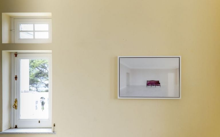 Luca Gilli. Plenum. Installation view at Villa Lysis, Capri 2019. Photo credits Raffaelle Mastroianni