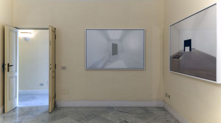 Luca Gilli. Plenum. Installation view at Villa Lysis, Capri 2019. Photo credits Raffaelle Mastroianni