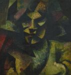 Mario Sironi, Testa futurista, 1913, olio su tela, 51,5x 49 cm. Museo del Novecento, Milano