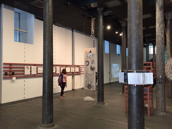 Maria Andersson e Nancy Atakan, Uygun Adım Marş! (Forward, March!), 2019, exhibition view, SALT Beyoğlu, Istanbul