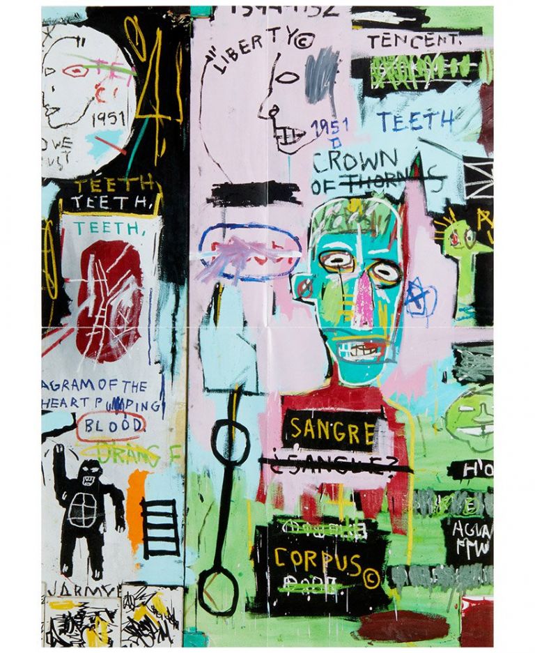 Mattel UNO® Artiste Series No. 1 featuring Jean Michel Basquiat Copyright Estate of Jean Michel Basquiat. Licensed by Artstar New York