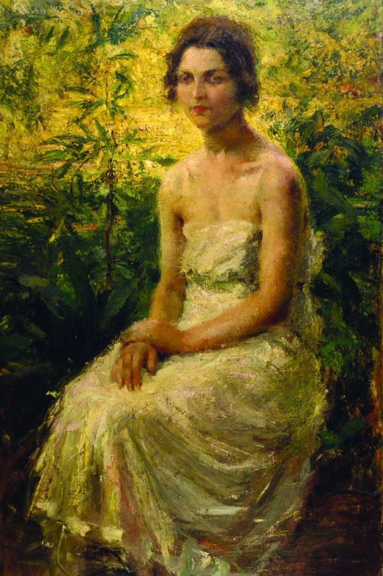 Guido Pajetta, Ritratto di signora, 1922