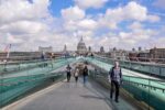 St. Paul e Millenium Bridge, Londra. Photo © Irene Fanizza