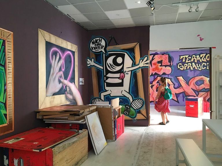 Street Art & Skateboarding. Exhibition view at Wien Museum, 2019