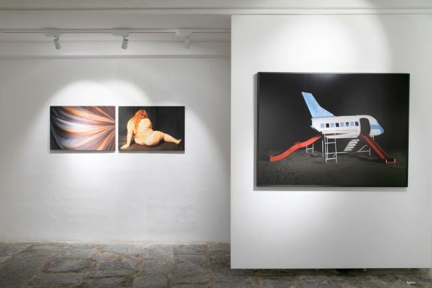 Summer Exhibition #0. Installation view at Shazar Gallery, Napoli 2019. Photo Danilo Donzelli