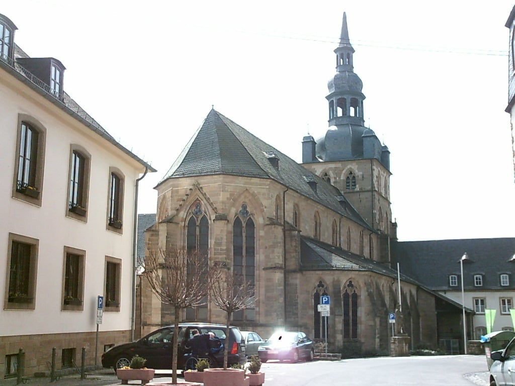 Abbazia benedettina di Tholey, a Saarland, Germania. Fonte Wikipedia