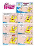 Una pagina di Pinky, il fumetto di Massimo Mattioli