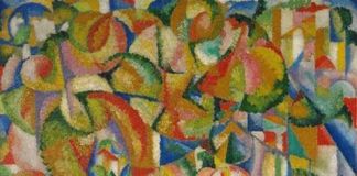 Amadeo de SOUZA-CARDOSO Cavaleiros (Riders) 1913 Oil on canvas © Philippe Migeat - Centre Pompidou, MNAM-CCI /Dist. RMN-GP