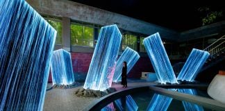 Teamlab, Megaliths in the Bath House Ruins