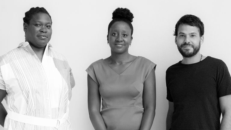Ritratto del team curatoriale © Chicago Architecture Biennial / Credit Zachary Johnston, 2019