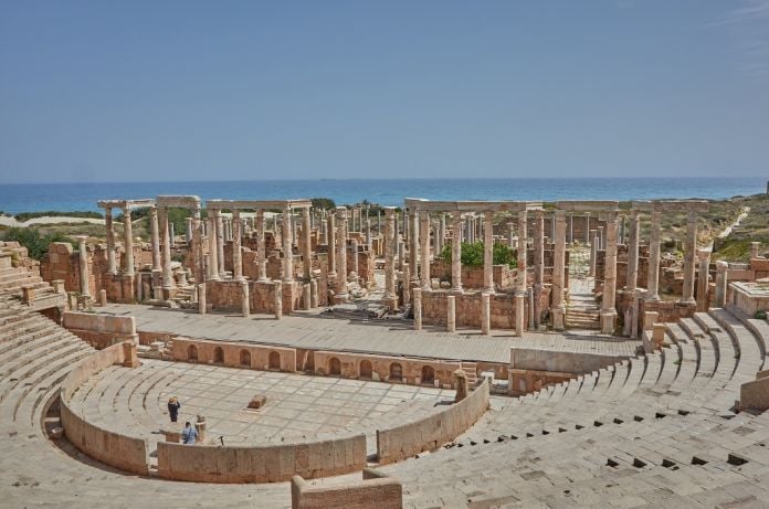 The theatre at Leptis Magna, Libya February 2018 © FDD ICONEM / MAFL / DOA