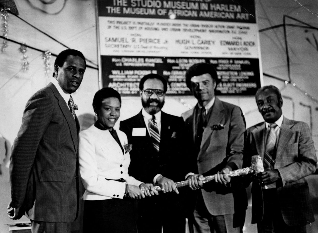 15 giugno 1982. Lo Studio Museum inaugura la nuova sede presso l’ex New York Bank for Savings. Courtesy The Studio Museum in Harlem Archive