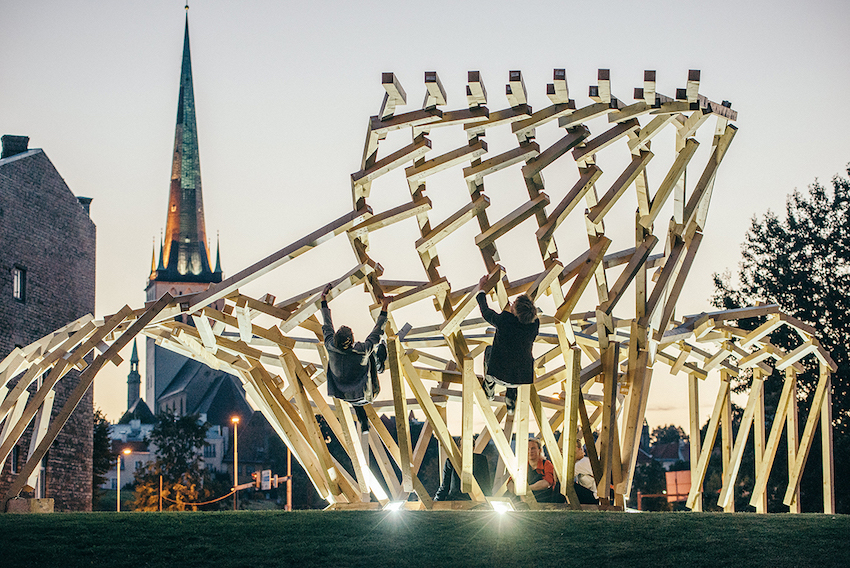 Tallinn Architecture Biennale 2015 - Installation by Sille Pihlak and Siim Tuksam ©Tõnu Tunnel